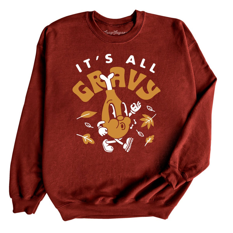 It's All Gravy - Garnet - Full Front