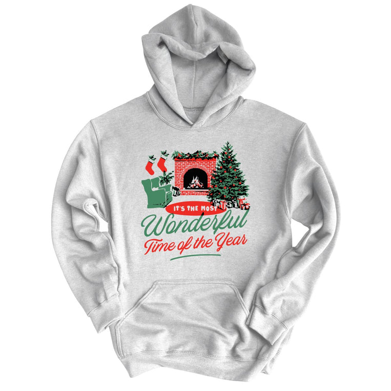 It's The Most Wonderful Time Of The Year - Ash - Unisex Hoodie