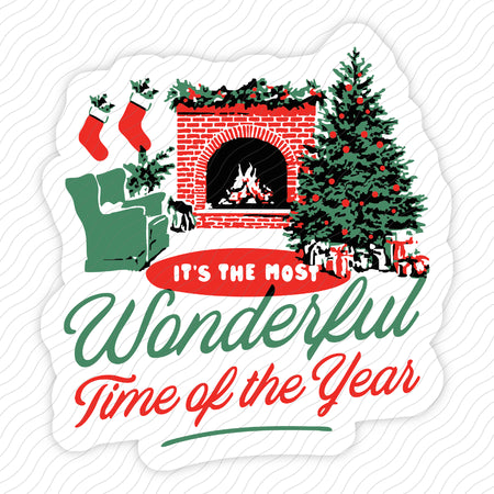 It's The Most Wonderful Time Of The Year Sticker