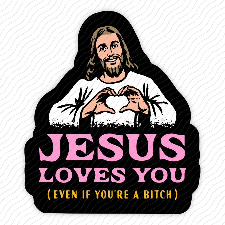 Jesus Loves You - Sticker
