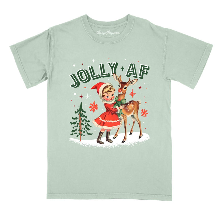 Jolly AF - Bay - Comfort Colors Tee
