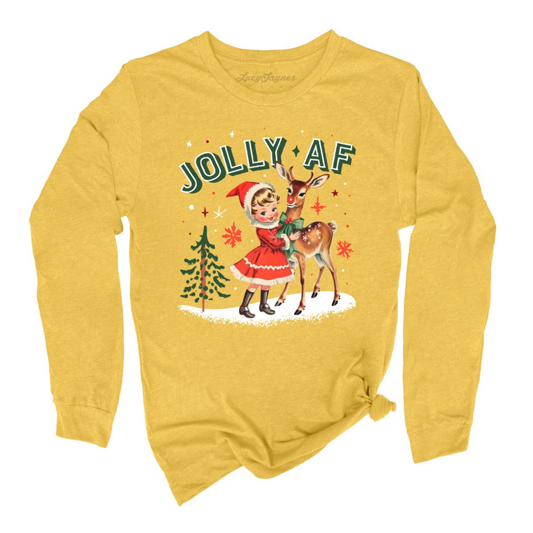 Jolly AF - Heather Yellow Gold - Full Front