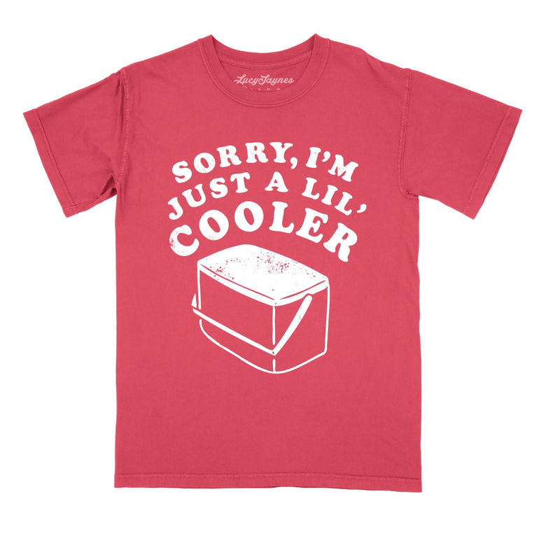 Just A Lil' Cooler - Watermelon - Comfort Colors Tee