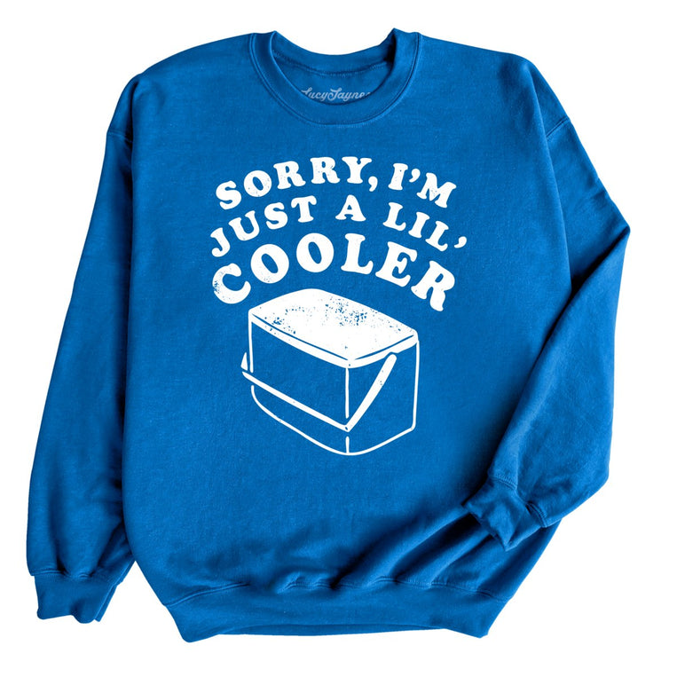 Just A Lil' Cooler - Royal - Full Front