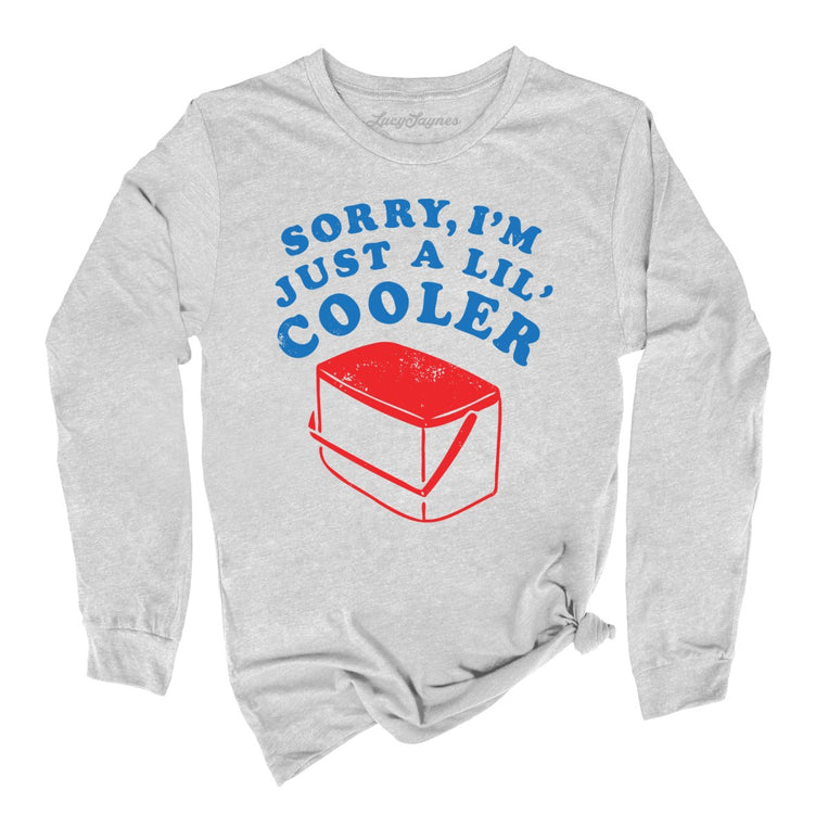 Just A Lil' Cooler - Athletic Heather - Full Front