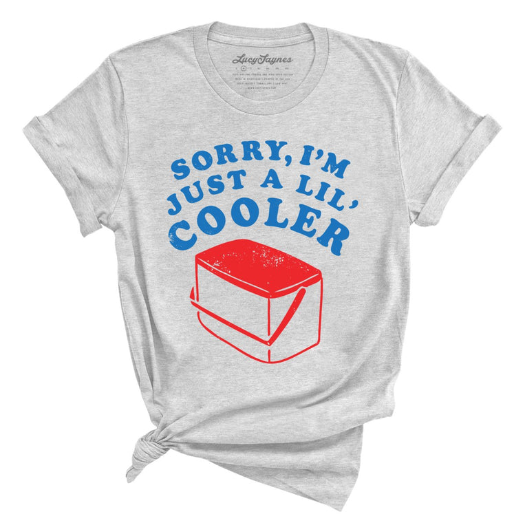Just A Lil' Cooler - Athletic Heather - Full Front