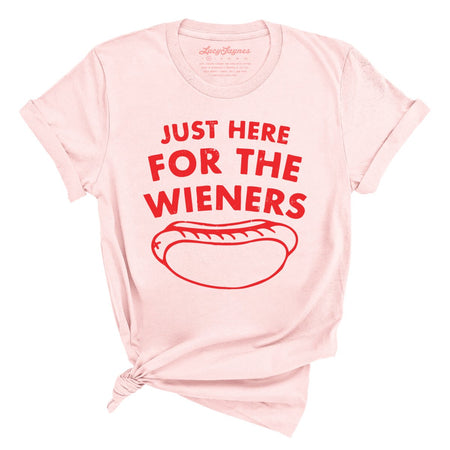 Just Here For The Wieners Tee