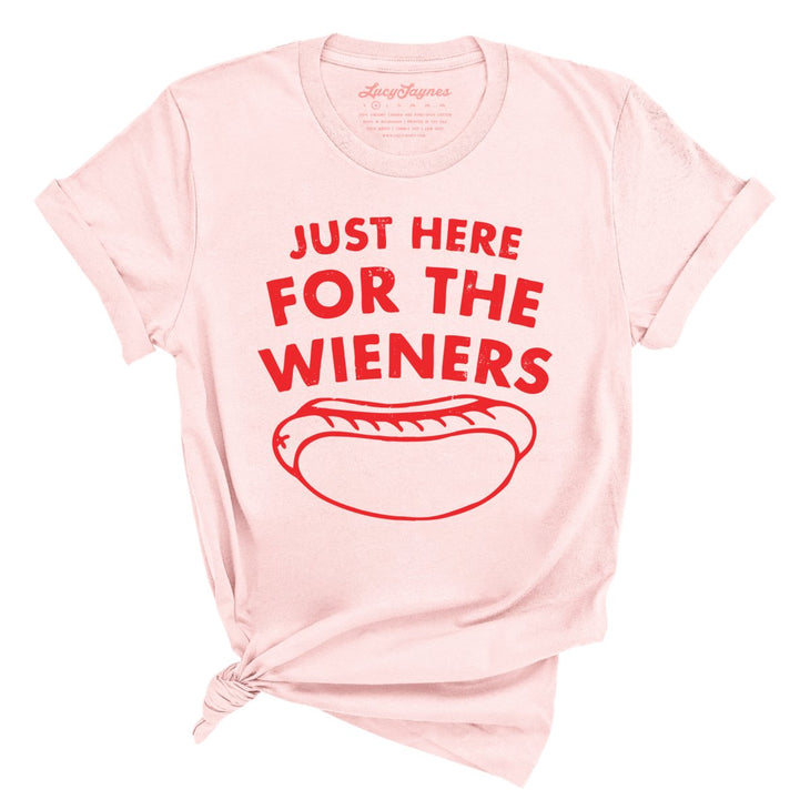 Just Here For The Wieners Tee