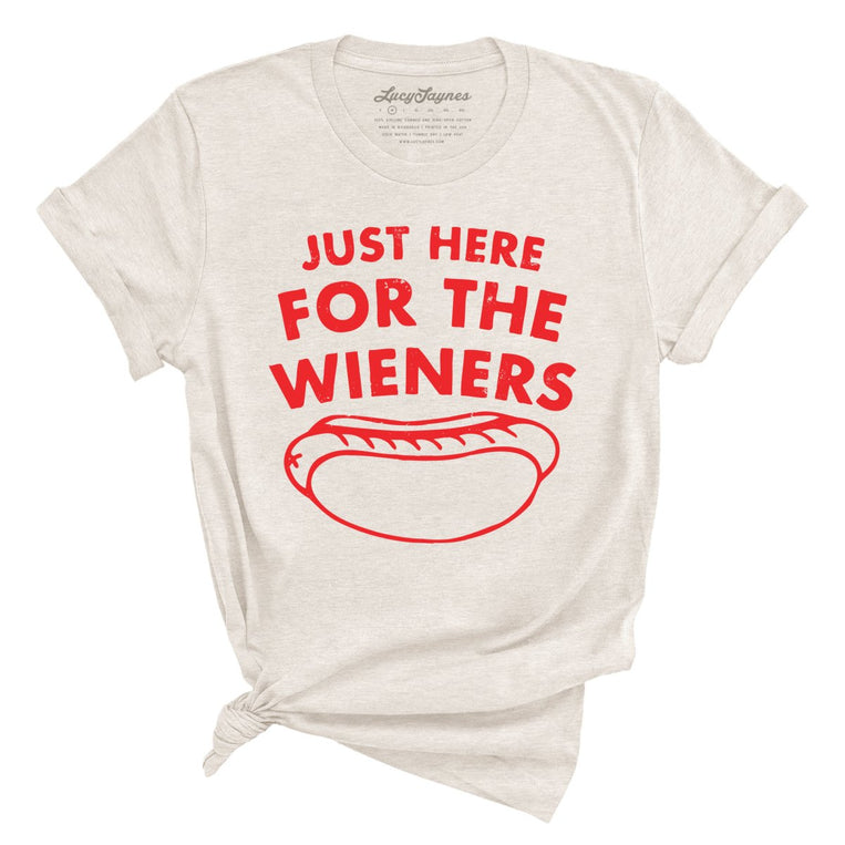Just Here For The Wieners - Heather Dust - Full Front