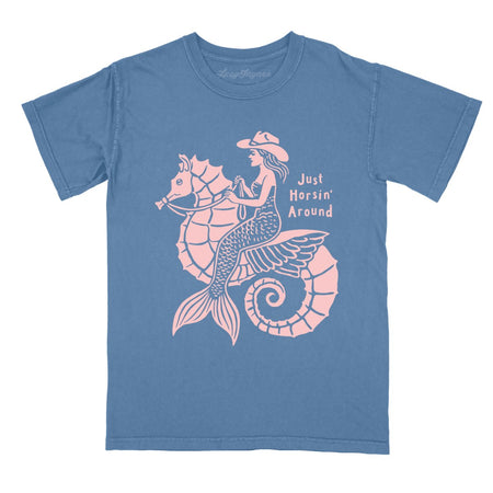Just Horsin' Around Comfort Colors Tee