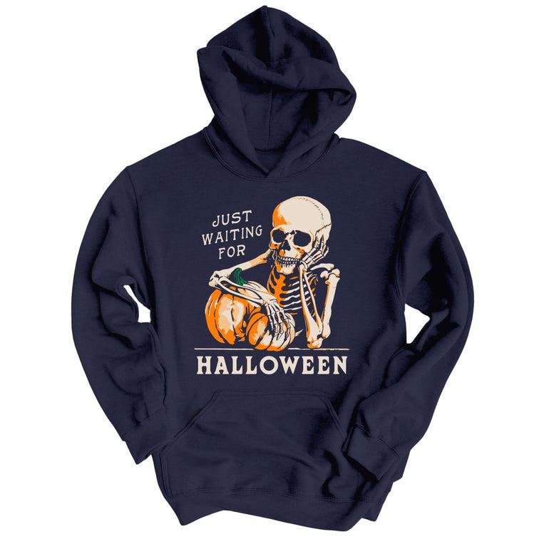 Just Waiting For Halloween - Classic Navy - Full Front