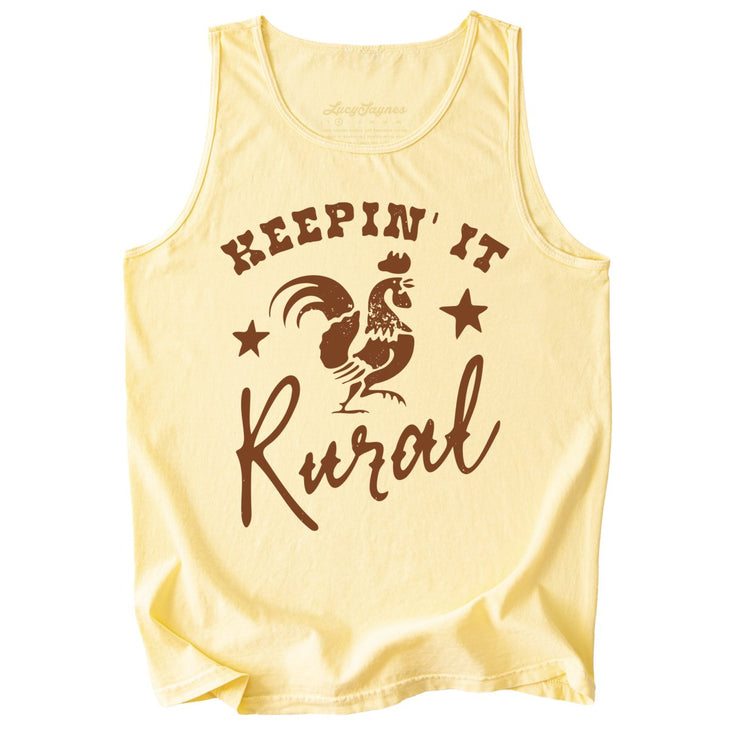 Keepin' it Rural Comfort Colors Tank Top