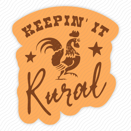 Keepin' It Rural Sticker