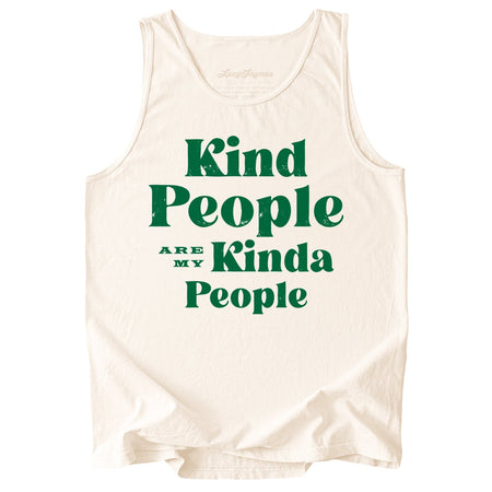 Kind People Are My Kinda People Comfort Colors Tank Top