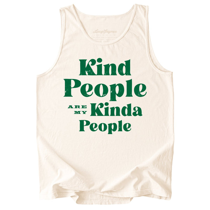 Kind People Are My Kinda People Comfort Colors Tank Top