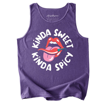 Kinda Sweet Kinda Spicy Comfort Colors Tank Top