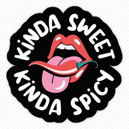 Kinda Sweet Kinda Spicy Sticker