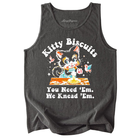 Kitty Biscuits Comfort Colors Tank Top