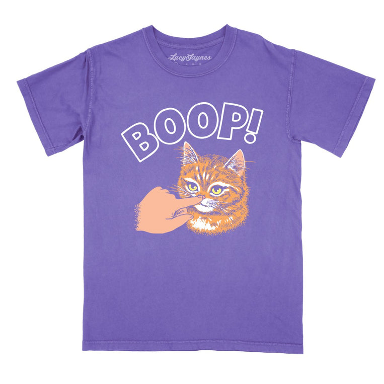 Kitty Boop - Violet - Comfort Colors Tee