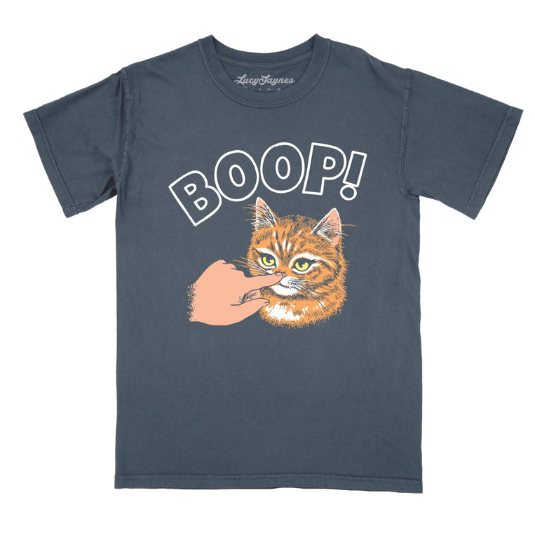 Kitty Boop - Denim - Comfort Colors Tee