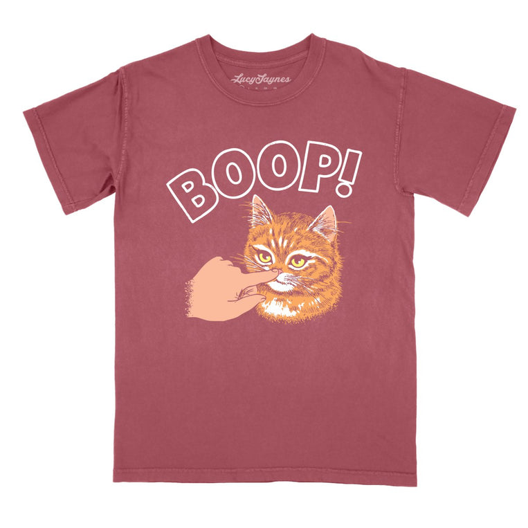 Kitty Boop - Brick - Comfort Colors Tee