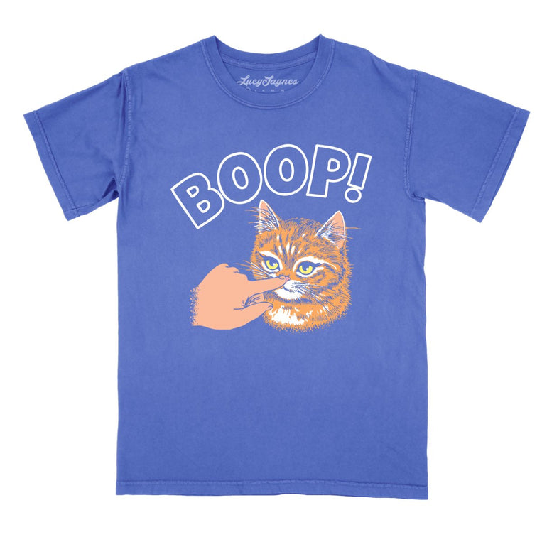 Kitty Boop - Flo Blue - Comfort Colors Tee