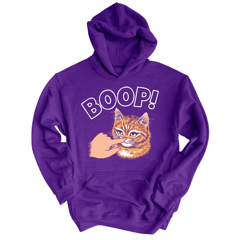 Kitty Boop - Purple - Unisex Hoodie