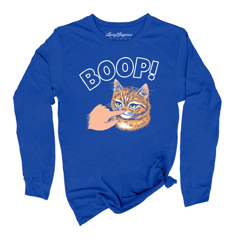 Kitty Boop - True Royal - Unisex Long Sleeve T-Shirt