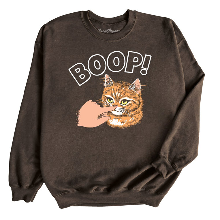 Kitty Boop - Dark Chocolate - Unisex Sweatshirt