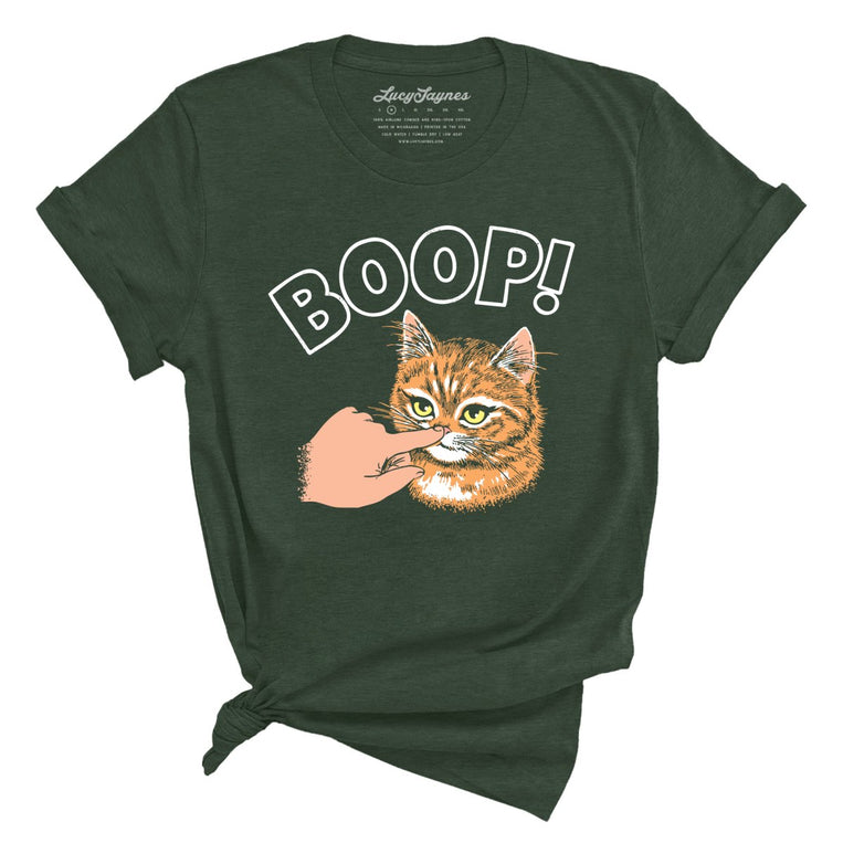 Kitty Boop - Heather Forest - Unisex T-Shirt