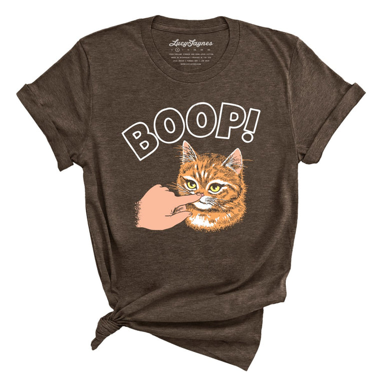 Kitty Boop - Heather Brown - Unisex T-Shirt