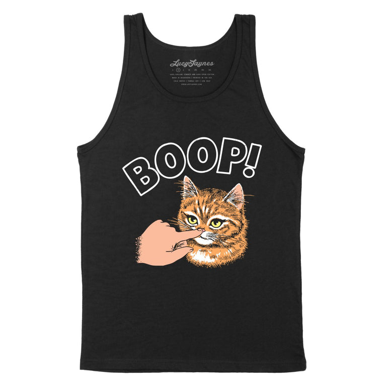 Kitty Boop - Black - Unisex Tank Top