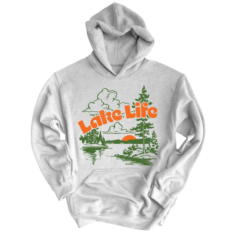 Lake Life - Grey Heather - Full Front