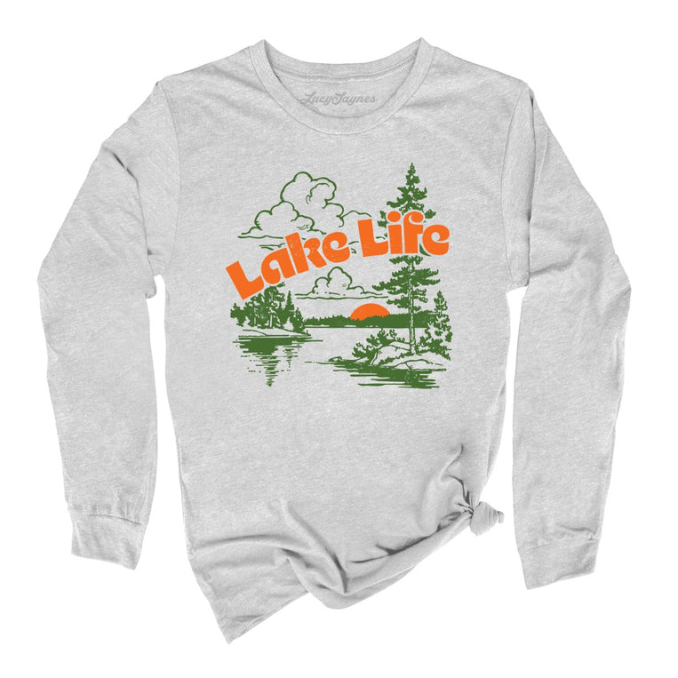 Lake Life - Athletic Heather - Full Front