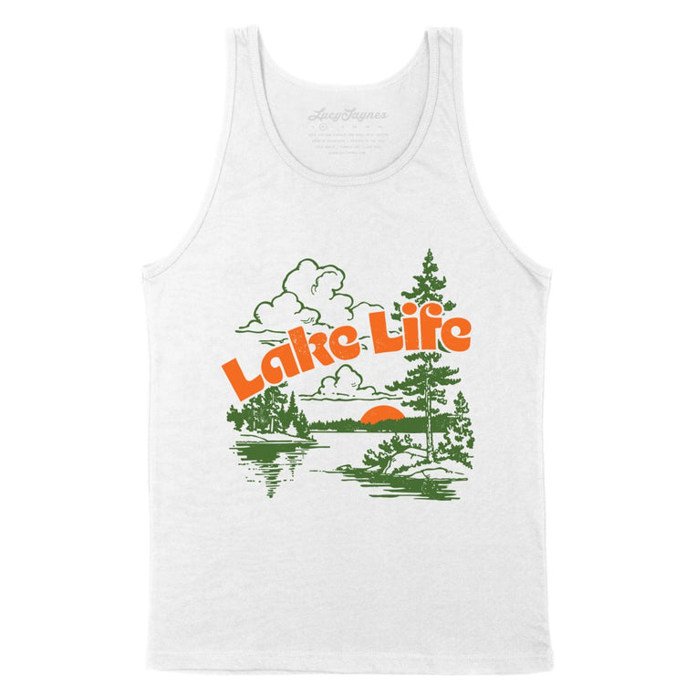 Lake Life - White - Full Front