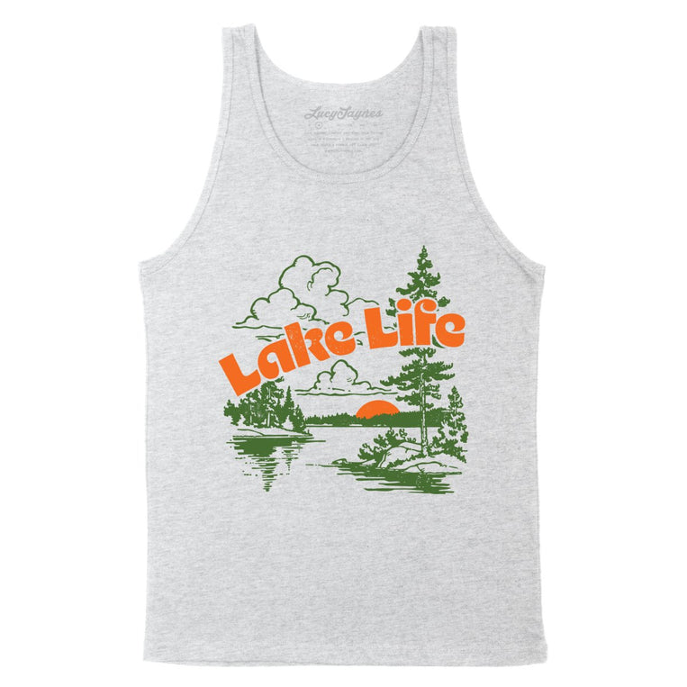 Lake Life - Athletic Heather - Full Front