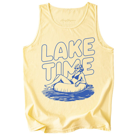 Lake Time Comfort Colors Tank Top