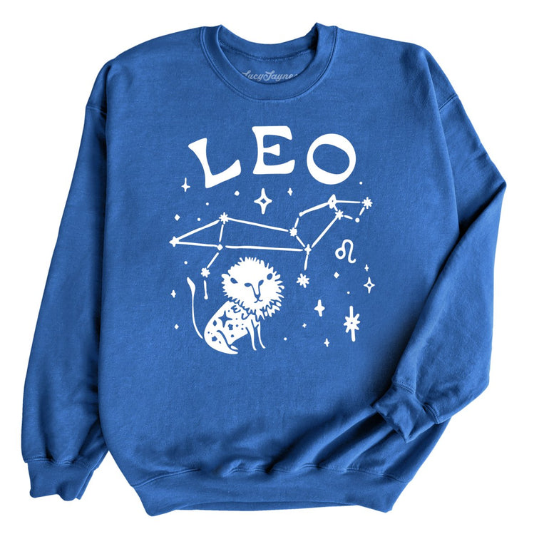 Leo - Royal - Unisex Sweatshirt