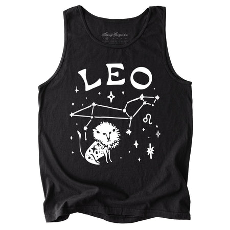 Leo Comfort Colors Tank Top