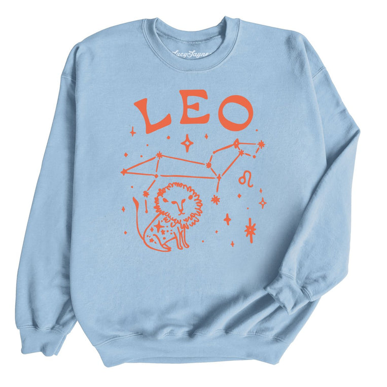 Leo - Light Blue - Unisex Sweatshirt