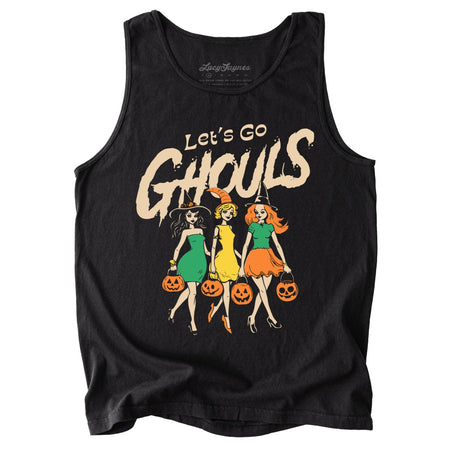 Let's Go Ghouls Comfort Colors Tank Top