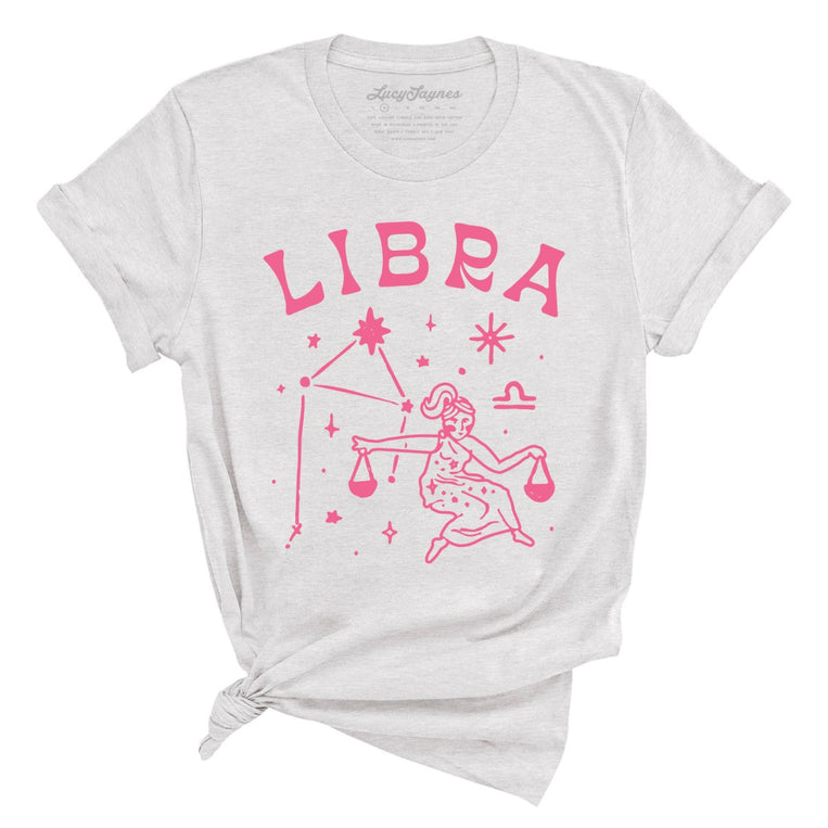 Libra - Ash - Unisex T-Shirt