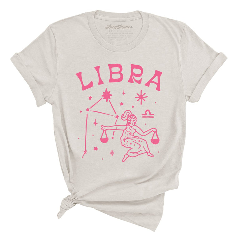 Libra - Heather Dust - Unisex T-Shirt