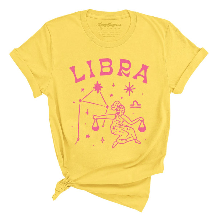 Libra - Yellow - Unisex T-Shirt