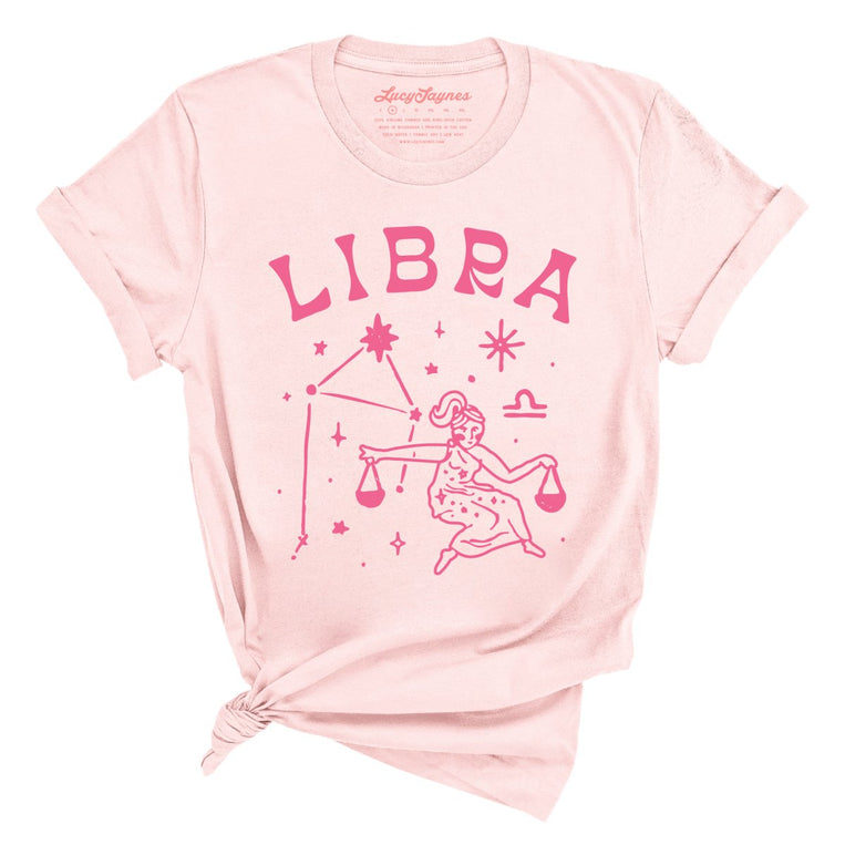 Libra - Soft Pink - Unisex T-Shirt