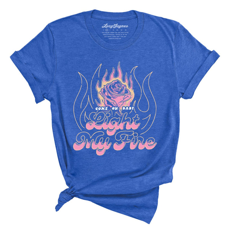 Light My Fire - Heather True Royal - Full Front