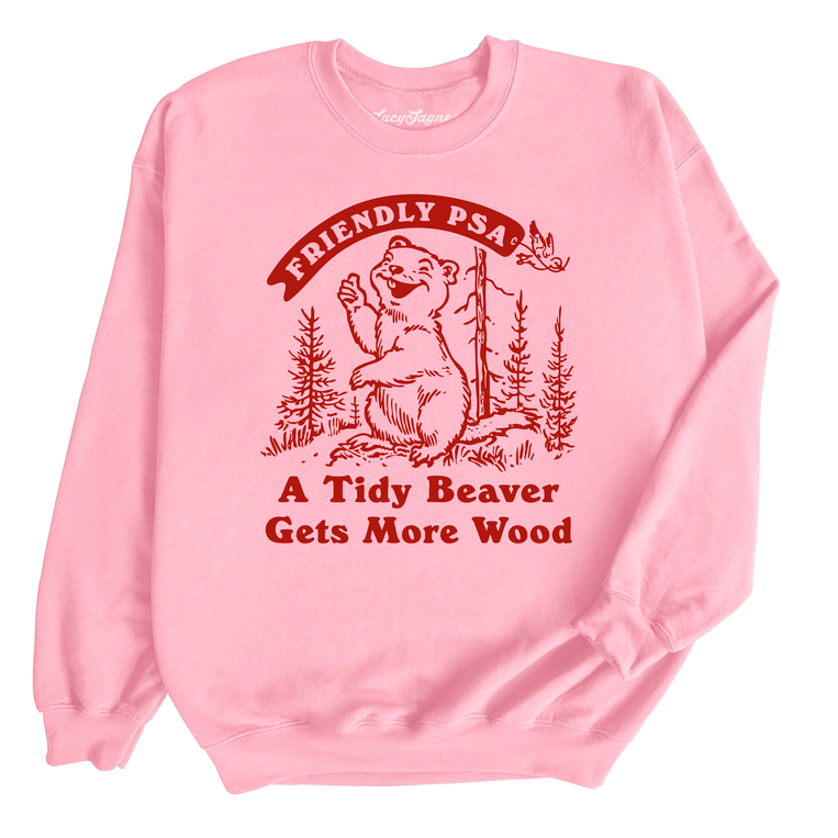 A Tidy Beaver Gets More Wood - Sweatshirt