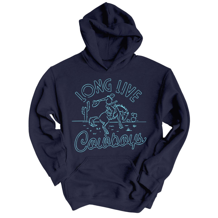 Long Live Cowboys - Classic Navy - Full Front