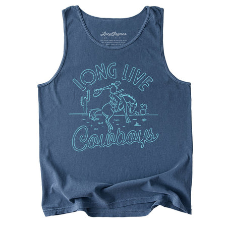 Long Live Cowboys Comfort Colors Tank Top