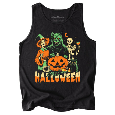 Long Live Halloween Comfort Colors Tank Top